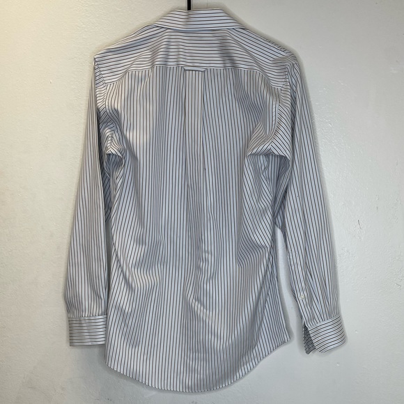 15 32/33 joseph and feirr dress button up 100% cotton slim fit - Picture 3 of 4